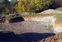 photo : creusement des fondations